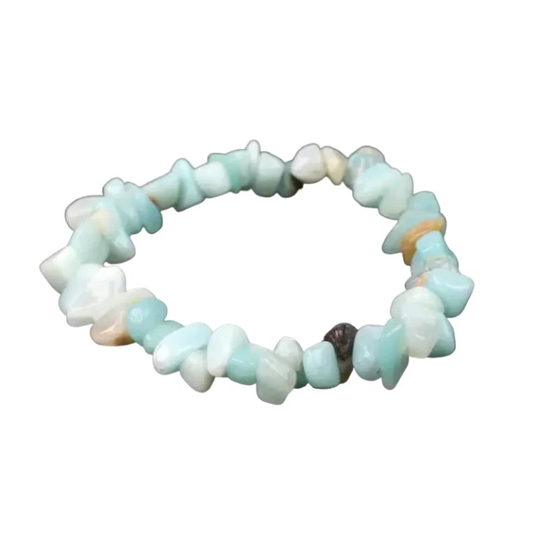 Bracelet en pierres naturelles Amazonite