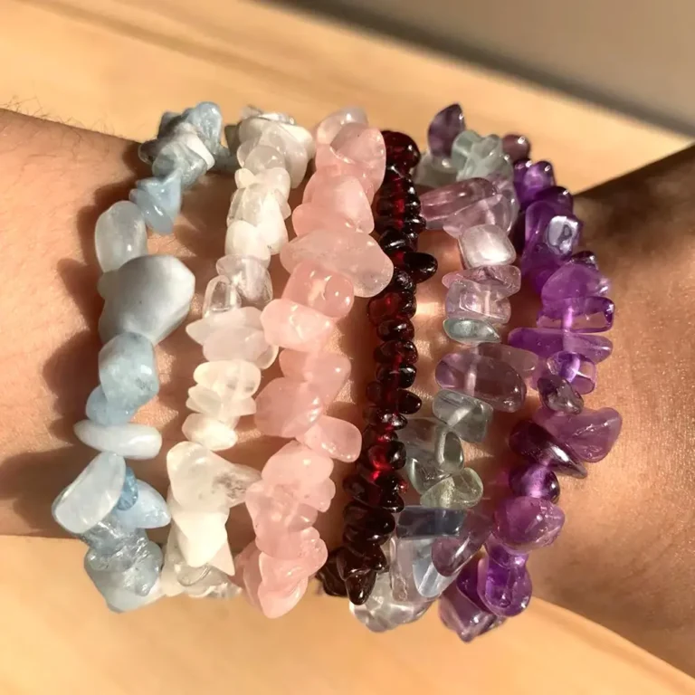 Bracelet pierres naturelles Aquamarine