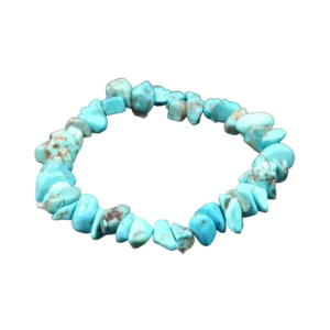 bracelet pierres naturelles turquoise