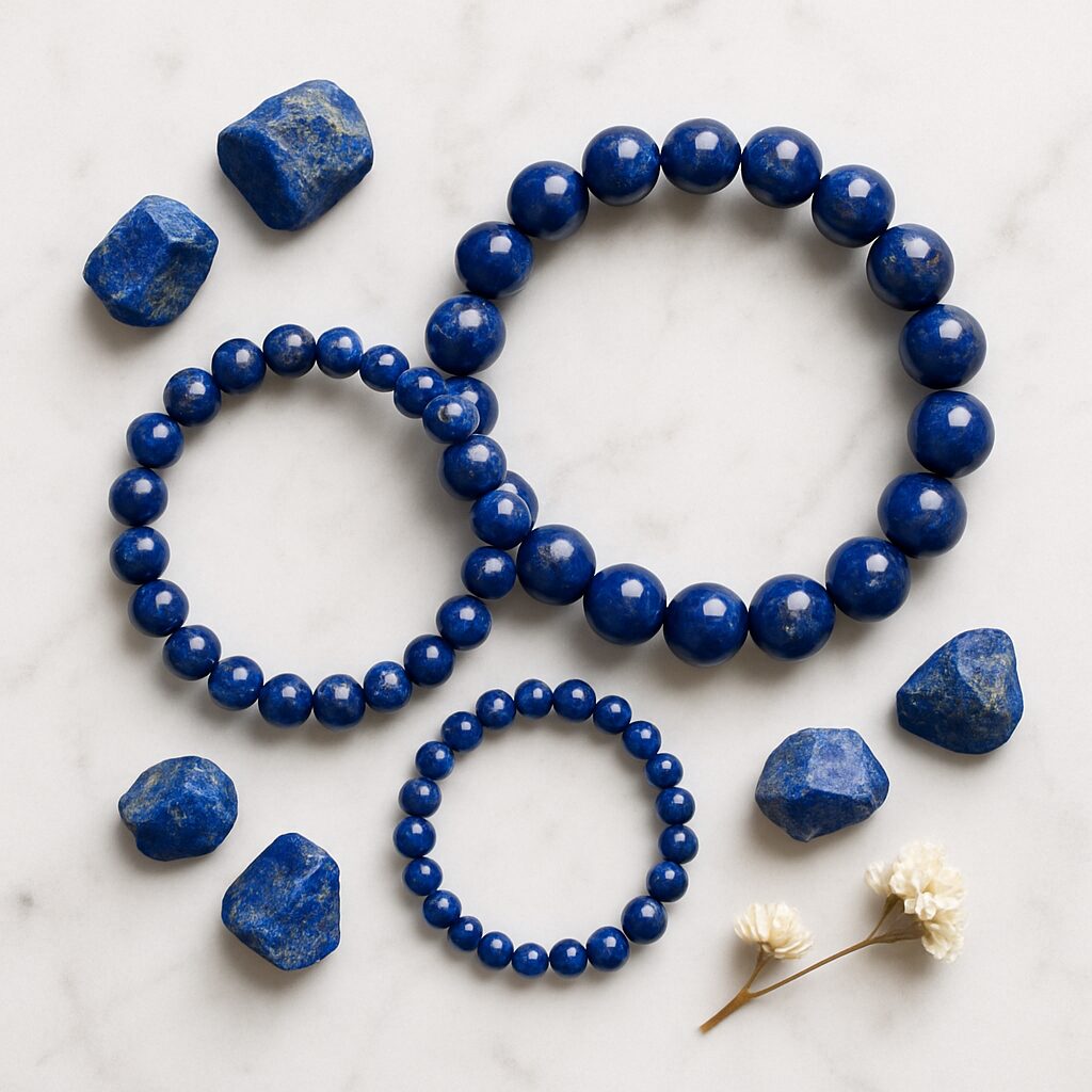 Comment choisir un bracelet en lapis lazuli - illustration