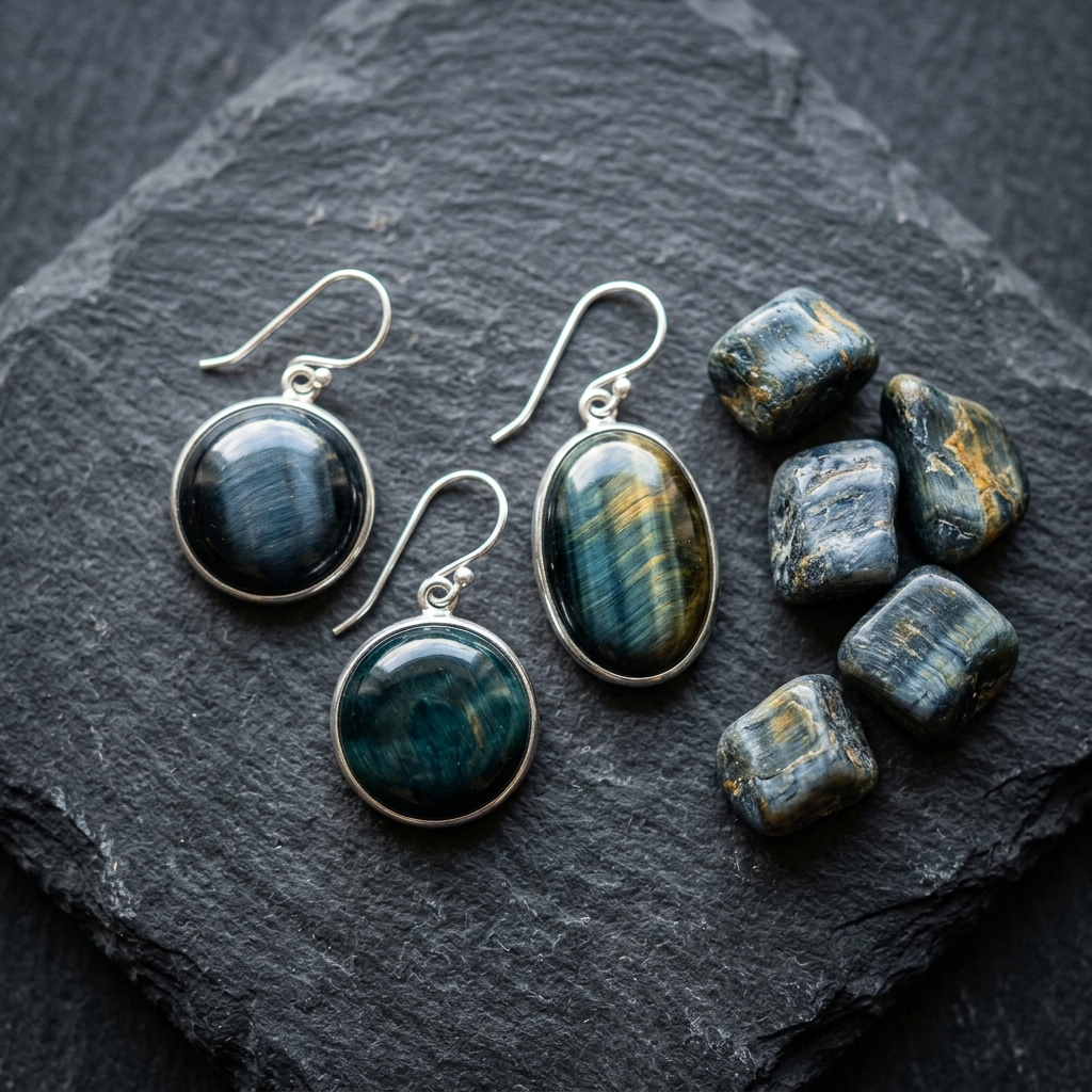 Comment choisir des boucles d’oreilles en œil de faucon : le guide complet - illustration