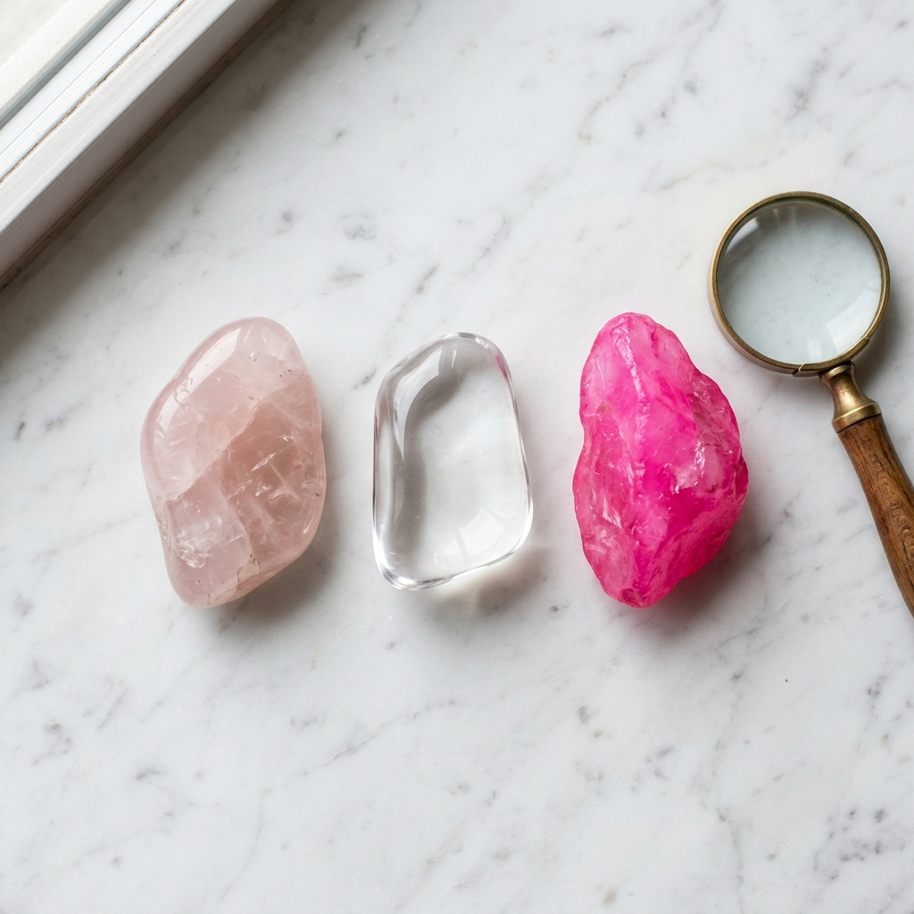 Comment reconnaître une vraie quartz rose : les tests infaillibles - illustration